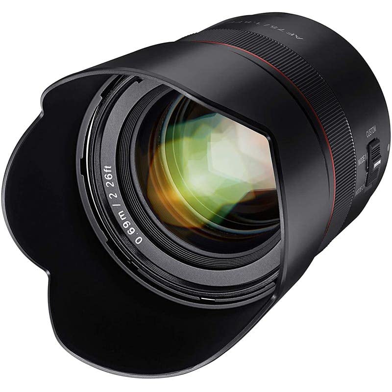 SAMYANG AF 75mm F1.8 FE ソニー αE用 #3975 Amazon.com: Samyang AF 75mm F1.8 Autofocus Lens for Sony FE